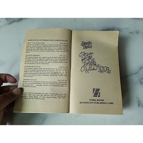 First Love Wild Love By Janelle Taylor Paperback - Picture 3 of 10